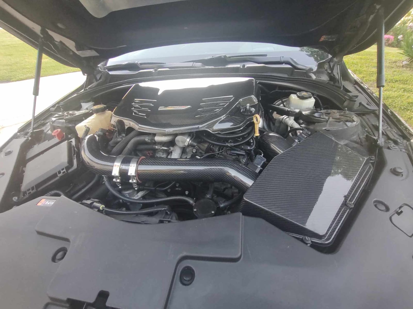 2016+ Cadillac ATS/ATS-V Sedan and Coupe | Carbon Fiber SDP Engine Cover